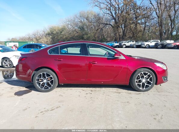 2G4GL5EX4H9113097 2017 BUICK REGAL Red 