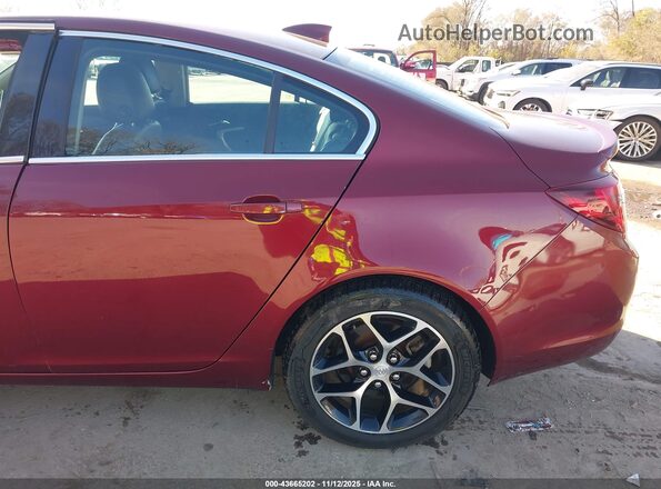 2G4GL5EX4H9113097 2017 BUICK REGAL Red 