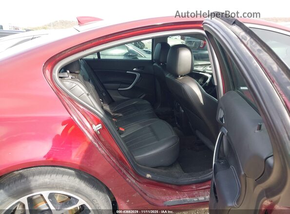 2G4GL5EX4H9181500 2017 BUICK REGAL Burgundy Вид наклейки з VIN-кодом