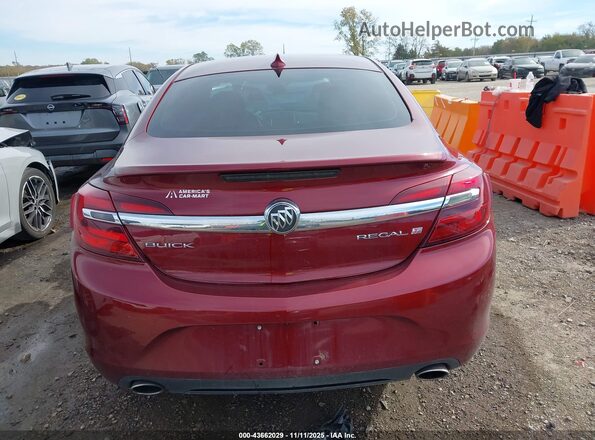 2G4GL5EX4H9181500 2017 BUICK REGAL Burgundy 
