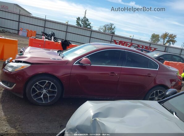 2G4GL5EX4H9181500 2017 BUICK REGAL Burgundy 