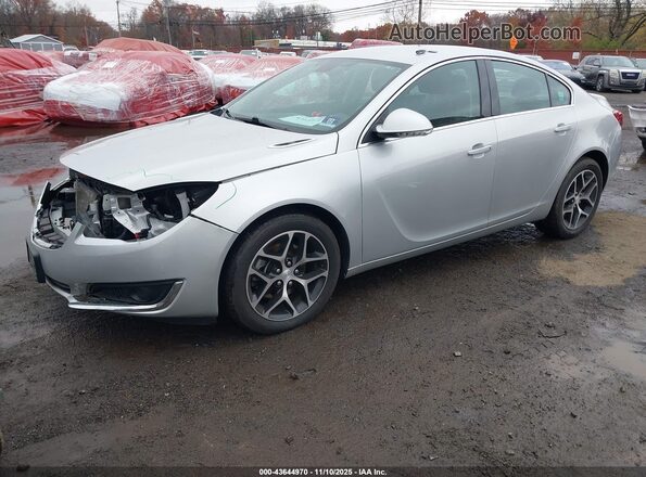 2G4GL5EX7H9195360 2017 BUICK REGAL Silver 