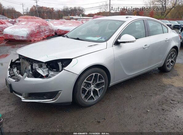 2G4GL5EX7H9195360 2017 BUICK REGAL Silver 