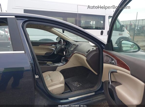 2G4GL5EX9G9104023 2016 BUICK REGAL Dark Blue წინა სალონის ხედი