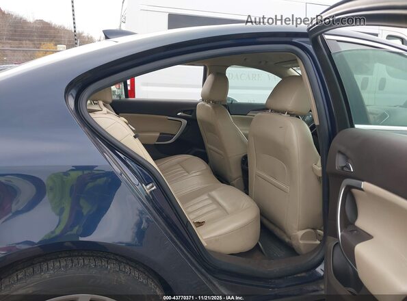 2G4GL5EX9G9104023 2016 BUICK REGAL Dark Blue VIN კოდის სტიკერის ხედი