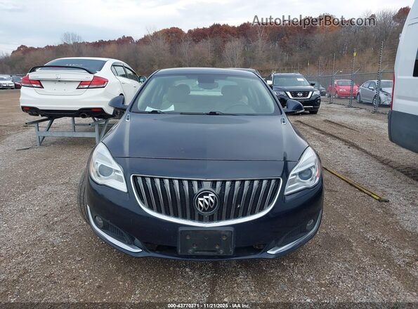 2G4GL5EX9G9104023 2016 BUICK REGAL Dark Blue ხელსაწყოთა პანელის ხედი