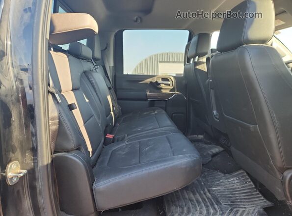 2GC4YNEY3N1227202 2022 CHEVROLET SILVERADO Black Vista de los asientos traseros
