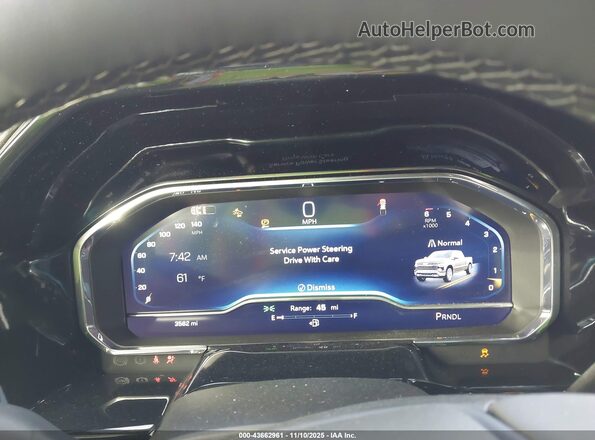 2GCPACED3S1191333 2025 CHEVROLET SILVERADO Черный Вид задних сидений