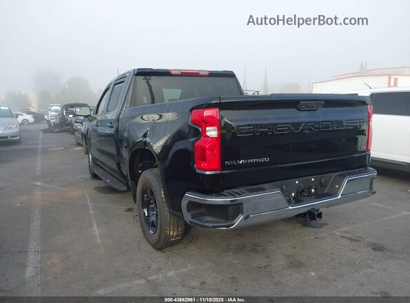 2GCPACED3S1191333 2025 CHEVROLET SILVERADO Черный Задняя левая четверть