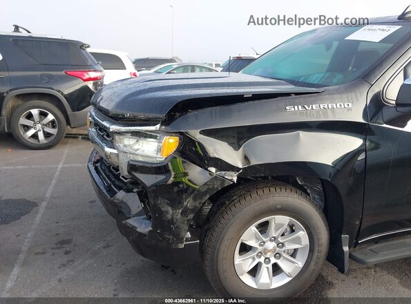 2GCPACED3S1191333 2025 CHEVROLET SILVERADO Черный Вид спереди