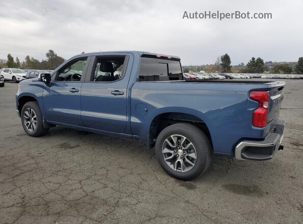 2GCPACED8R1176322 2024 CHEVROLET SILVERADO Синий Задняя левая четверть