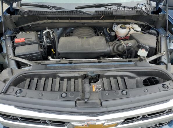 2GCPACED8R1176322 2024 CHEVROLET SILVERADO Синий Вид задней части салона