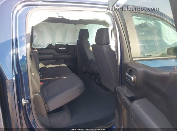 2GCUDAEDXN1508995 2022 CHEVROLET SILVERADO Blue Vista de la etiqueta del VIN