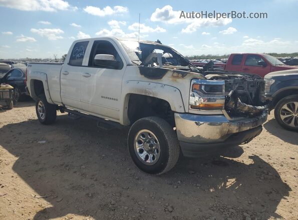 2GCVKPEC2K1124872 2019 CHEVROLET SILVERADO White Передня права чверть
