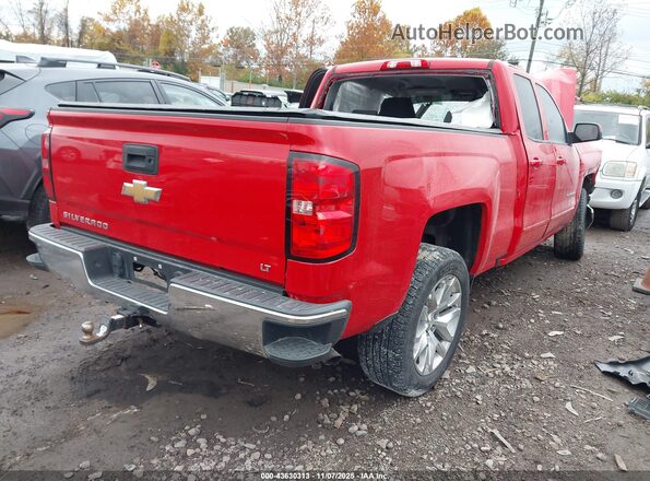 2GCVKREC8J1104104 2018 CHEVROLET SILVERADO Красный Задняя правая четверть