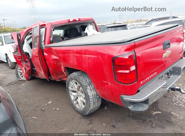 2GCVKREC8J1104104 2018 CHEVROLET SILVERADO Красный Панорамный вид салона 360°