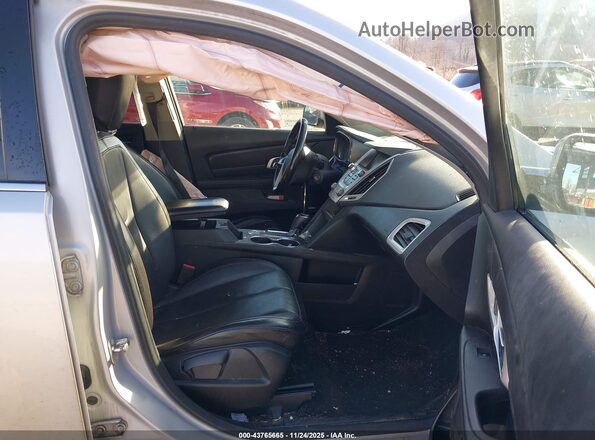 2GKFLUE36G6161311 2016 GMC TERRAIN Silver Вид салону спереду