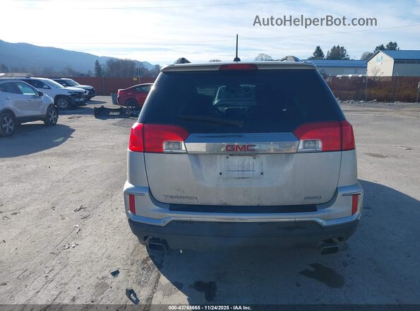 2GKFLUE36G6161311 2016 GMC TERRAIN Silver 