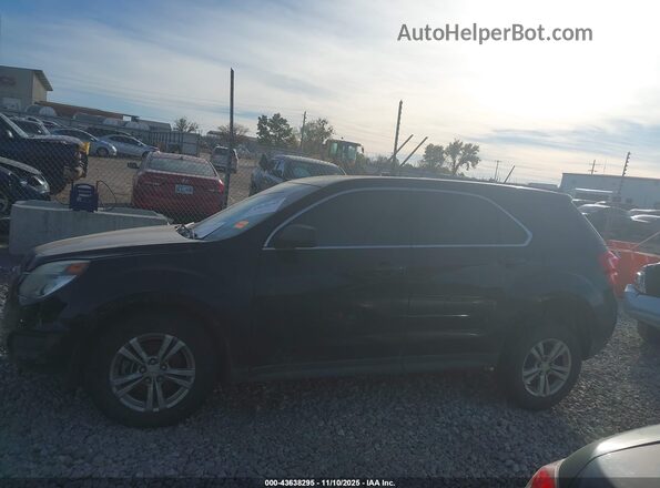 2GNALBEK3G1131849 2016 CHEVROLET EQUINOX Black უკანა სალონის ხედი