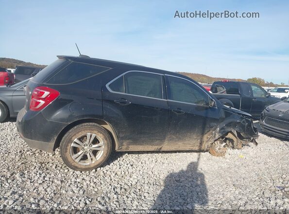 2GNALBEK3G1131849 2016 CHEVROLET EQUINOX Black ხელსაწყოთა პანელის ხედი