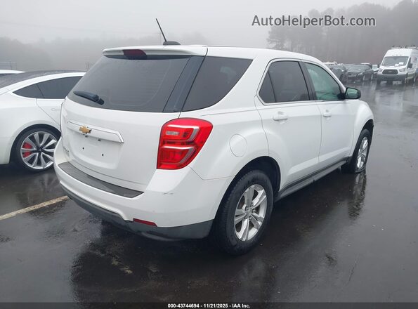 2GNALBEK4H1521795 2017 CHEVROLET EQUINOX White Հետևի աջ