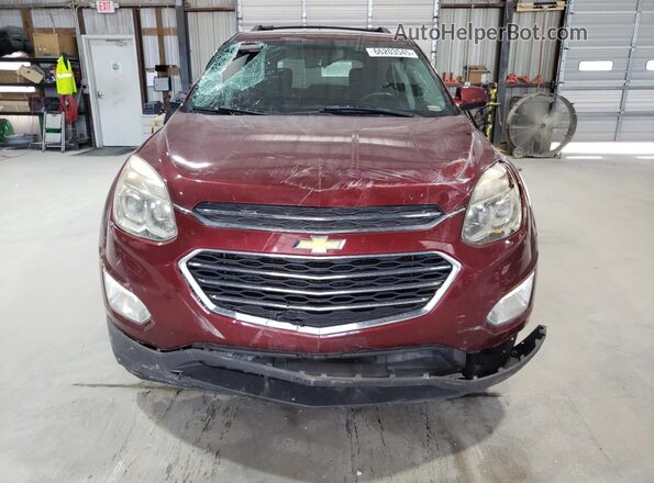2GNALCEK7G6182084 2016 CHEVROLET EQUINOX Maroon Դիմացի տեսք