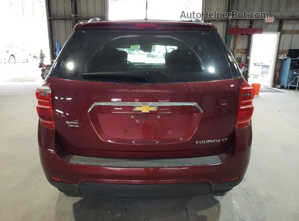 2GNALCEK7G6182084 2016 CHEVROLET EQUINOX Maroon Հետևի տեսք