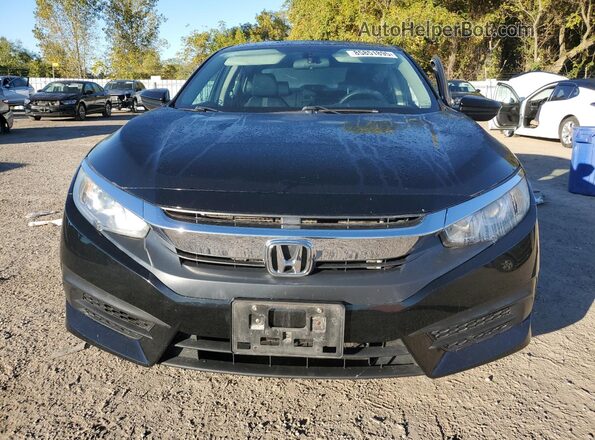 2HGFC2E51GH022033 2016 HONDA CIVIC Black Front view