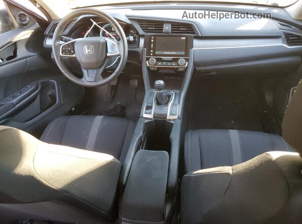 2HGFC2E51GH022033 2016 HONDA CIVIC Black Dashboard view