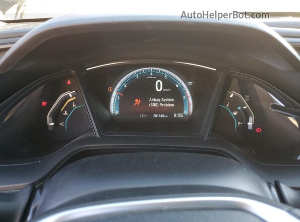 2HGFC2E51GH022033 2016 HONDA CIVIC Black Instrument cluster view