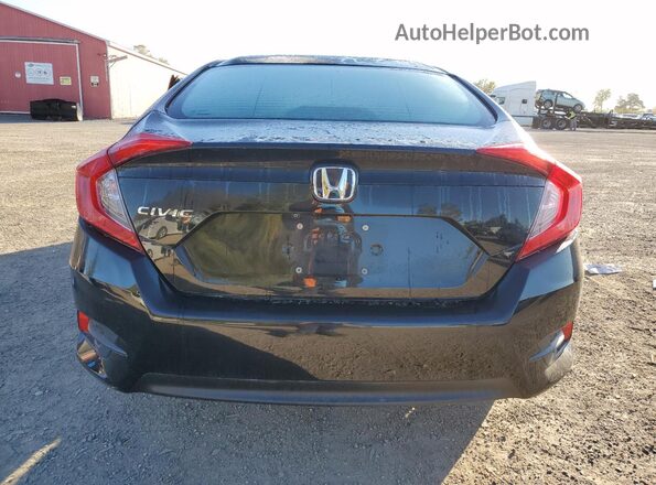 2HGFC2E51GH022033 2016 HONDA CIVIC Black Rear view