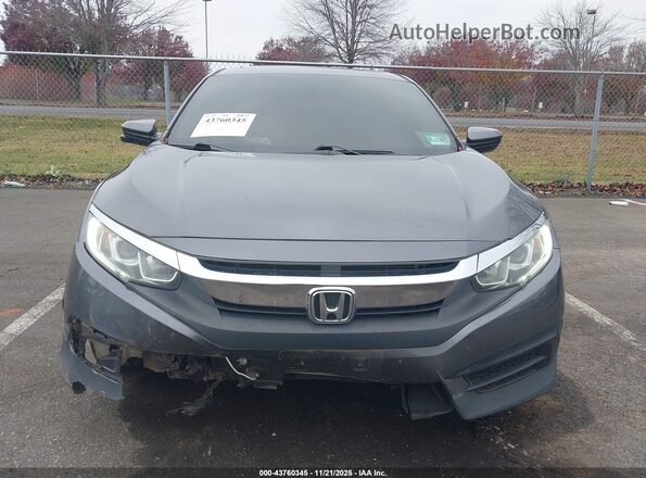 2HGFC2F70JH588286 2018 HONDA CIVIC Серый Вид спереди