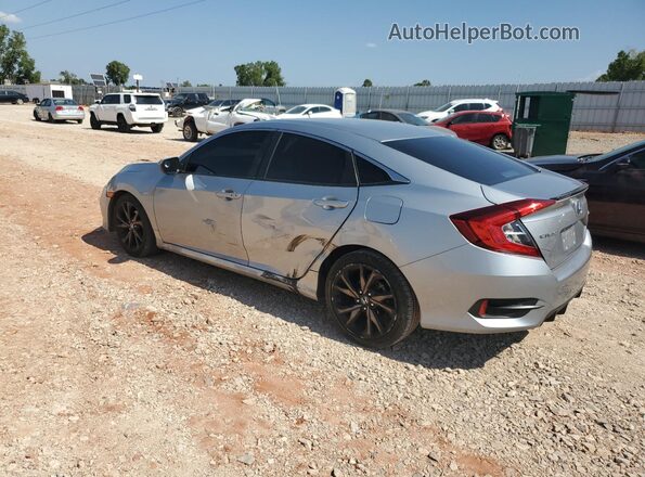 2HGFC2F81KH503448 2019 HONDA CIVIC Silver Հետևի ձախ
