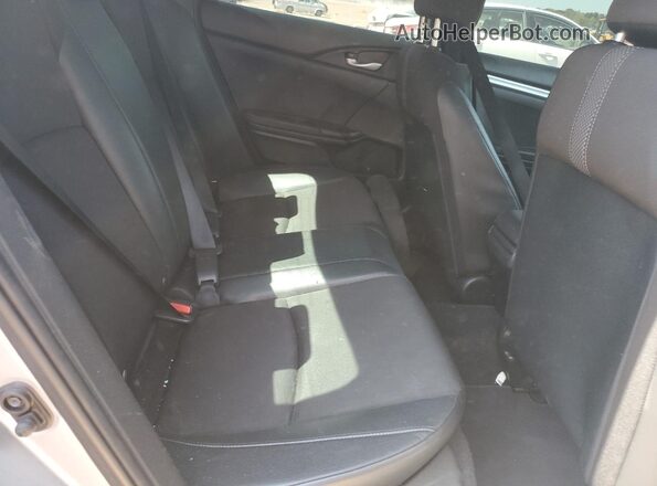 2HGFC2F81KH503448 2019 HONDA CIVIC Silver Հետևի նստատեղերի տեսք