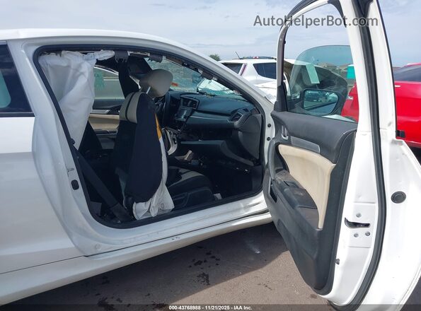 2HGFC4B53GH315481 2016 HONDA CIVIC Белый Вид салона спереди