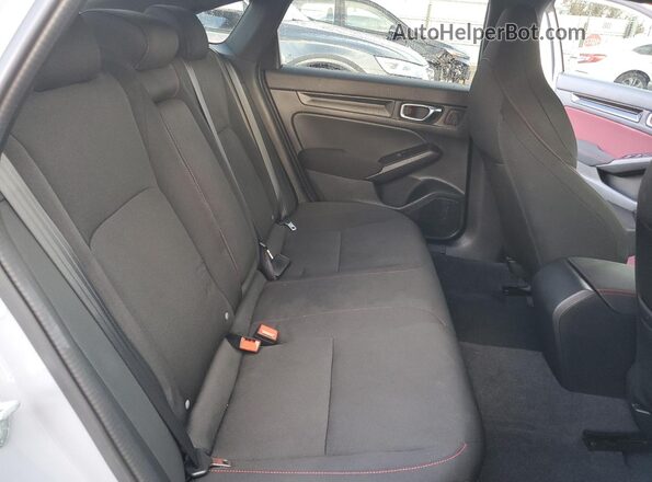 2HGFE1E50NH474752 2022 HONDA CIVIC Серый Вид задних сидений