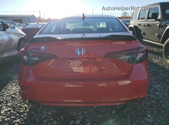 2HGFE1E59TH470115 2026 HONDA CIVIC Red Rear view