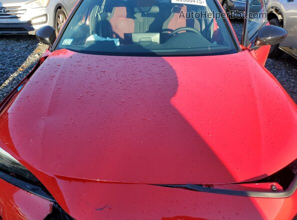2HGFE1E59TH470115 2026 HONDA CIVIC Red Rear interior view