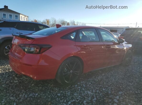 2HGFE1E59TH470115 2026 HONDA CIVIC Red Rear right