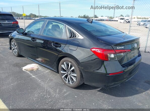 2HGFE1F70NH317612 2022 HONDA CIVIC Black Tył lewy