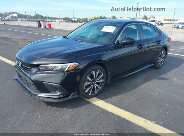 2HGFE1F70NH317612 2022 HONDA CIVIC Black Przód lewy