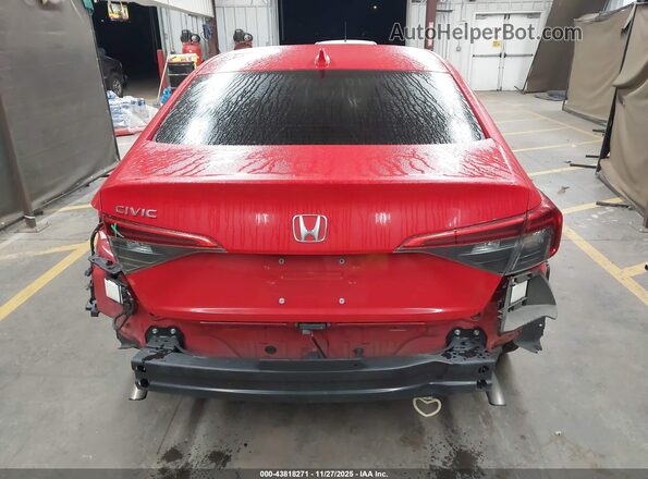 2HGFE1F73NH303963 2022 HONDA CIVIC Red 