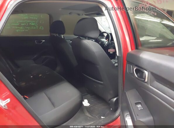 2HGFE1F73NH303963 2022 HONDA CIVIC Red VIN კოდის სტიკერის ხედი