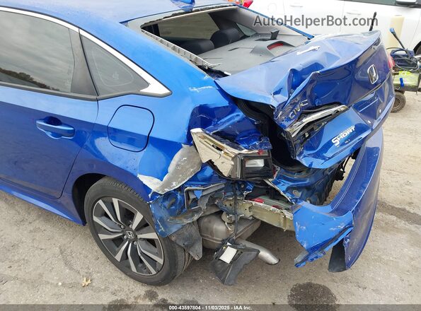 2HGFE1F78NH319091 2022 HONDA CIVIC Blue 
