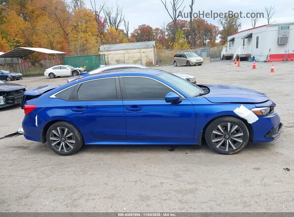 2HGFE1F78NH319091 2022 HONDA CIVIC Blue 