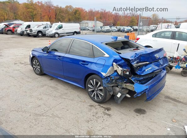 2HGFE1F78NH319091 2022 HONDA CIVIC Blue 