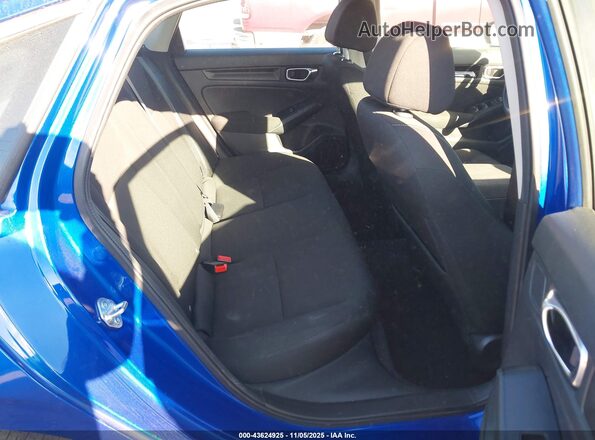 2HGFE1F7XNH319464 2022 HONDA CIVIC Blue Вид наклейки з VIN-кодом