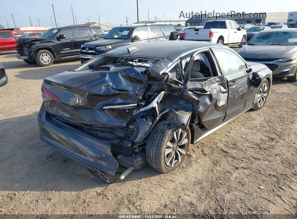 2HGFE1F7XNH323692 2022 HONDA CIVIC Gray Հետևի աջ