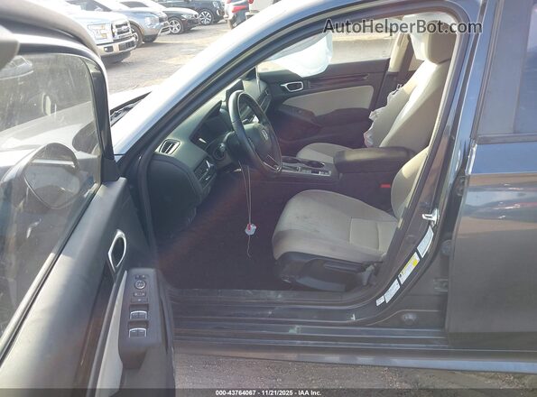 2HGFE1F7XNH323692 2022 HONDA CIVIC Gray Սալոնի դիմացի տեսք