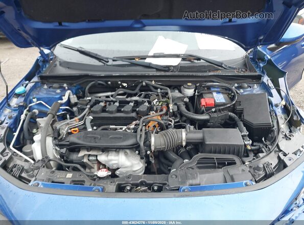 2HGFE1F90NH316901 2022 HONDA CIVIC Blue Հետևի տեսք